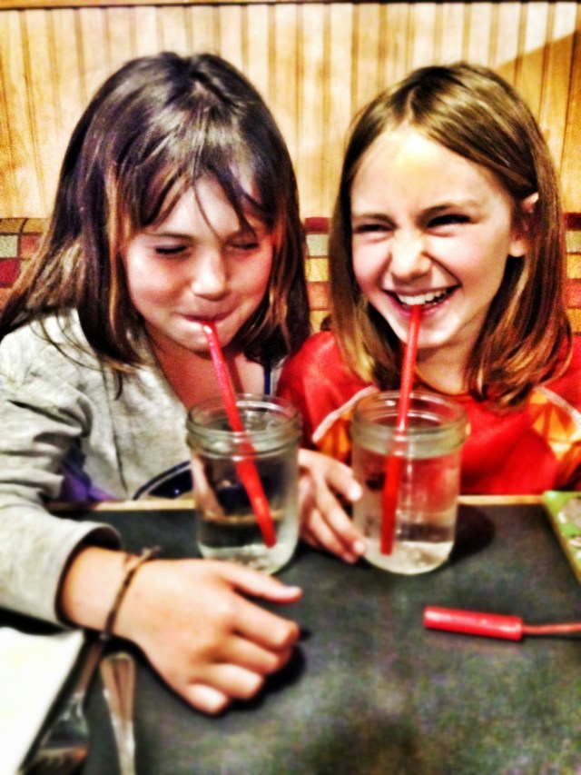 Avian and Amber enjoying their night together