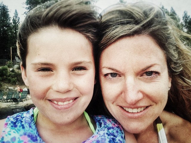 Me and Avian on the dock