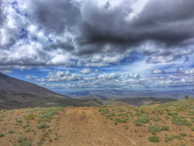 around mile 44, closing in on a couple