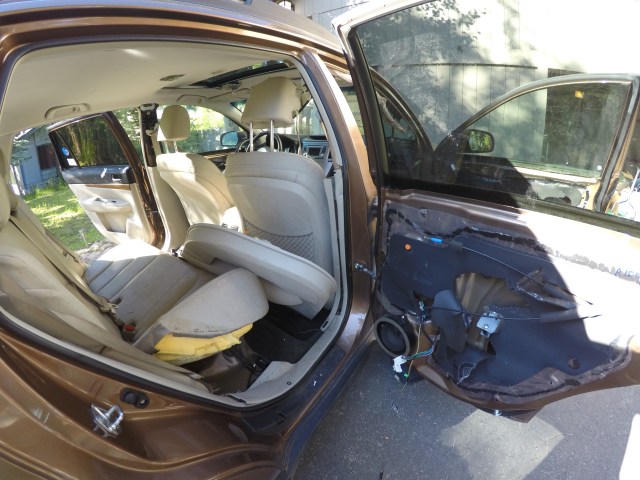 backseat totally trashed as well.