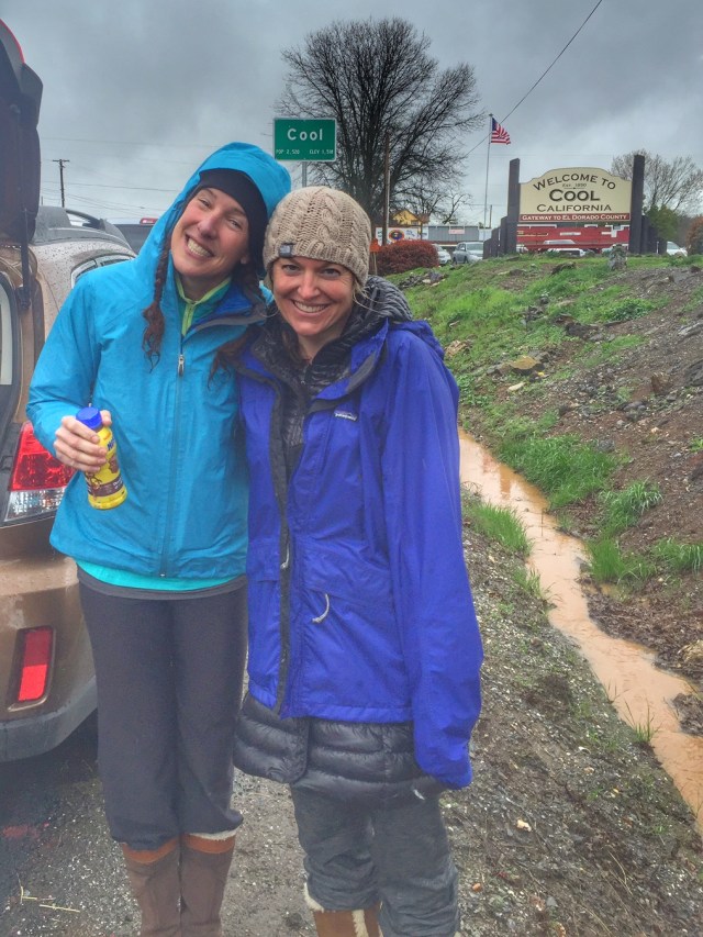 I really did wear every one of the rain jackets I brought, at some point during the day. Photo: Lucas