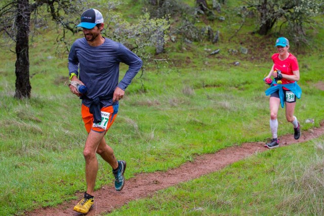 I followed "this guy" for a big part of the race... Photo: Solomon