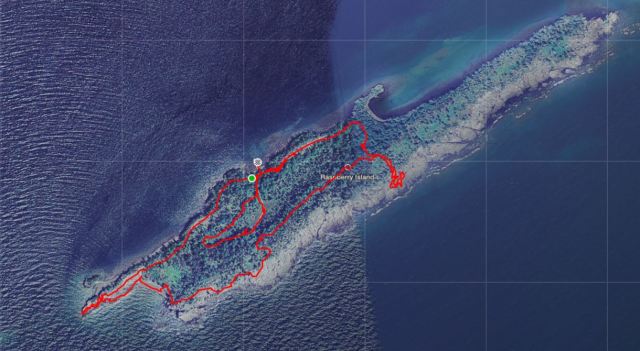raspberry island map